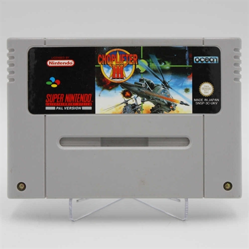 Choplifter III - SNES - Cartridge - (UKV) (ENG) (A Grade) (Used)